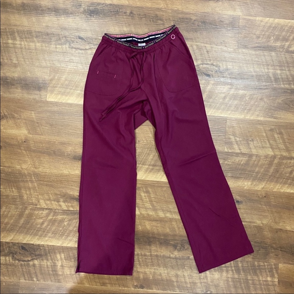 🟥 SOLD HeartSoul scrub pants